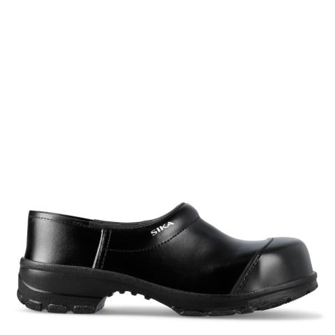 SIKA 29 Comfort. Robust mjuktoffel med häl. Innersula av träfanér